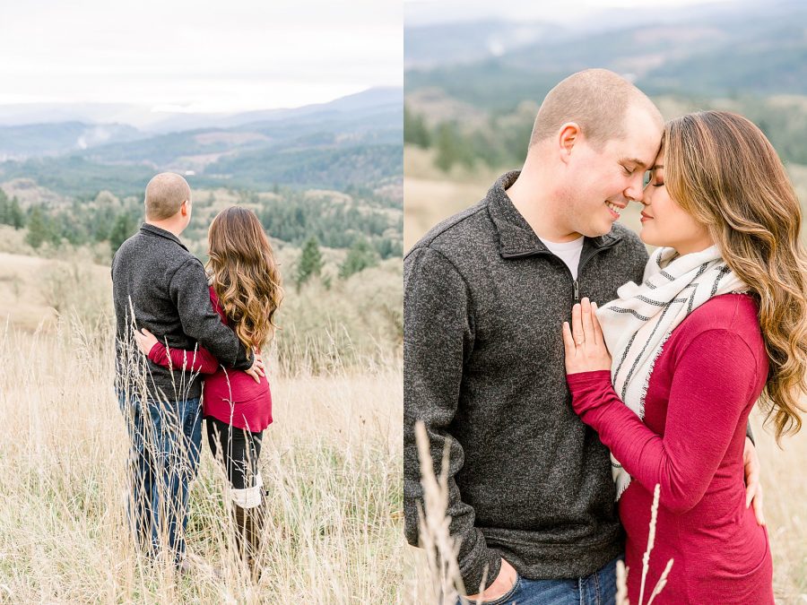 Wintery Engagement Session