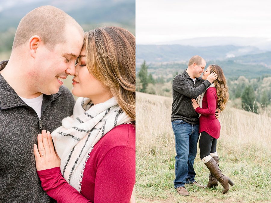 Wintery Engagement Session
