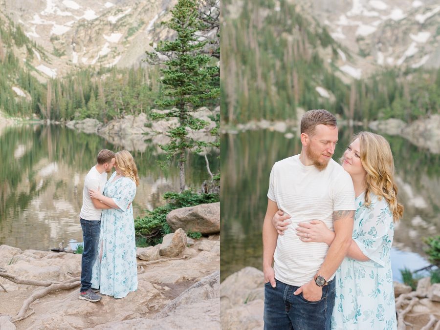 Dream Lake Colorado Couples Session