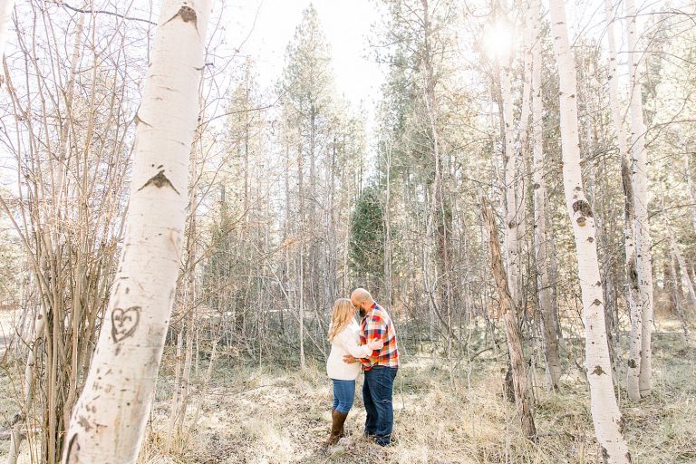 Tracey & Ashley // A Sunny Fall Engagement Session At Shevlin Park