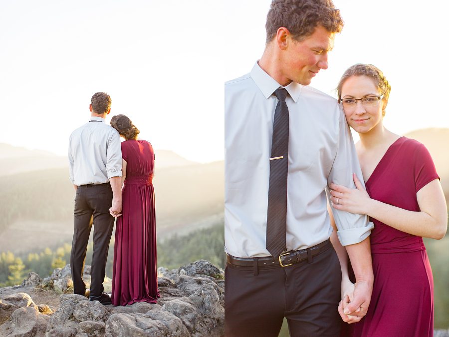 engagement session in Oregon 