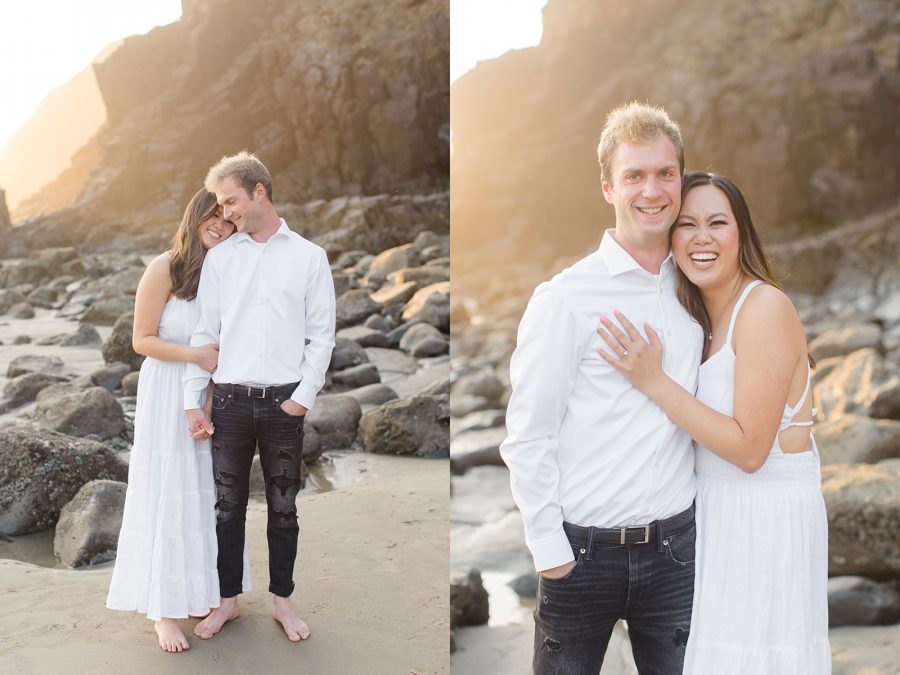 Ecola State Park Engagement Session