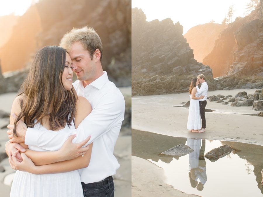Ecola State Park Engagement Session