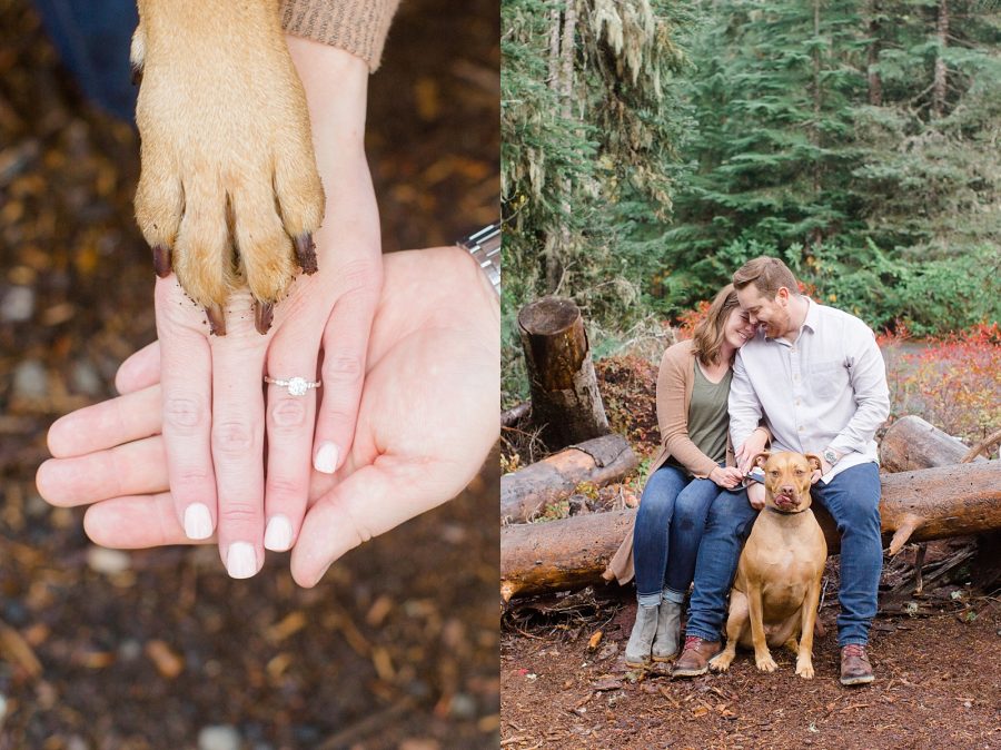 Engagement Photos with Dog