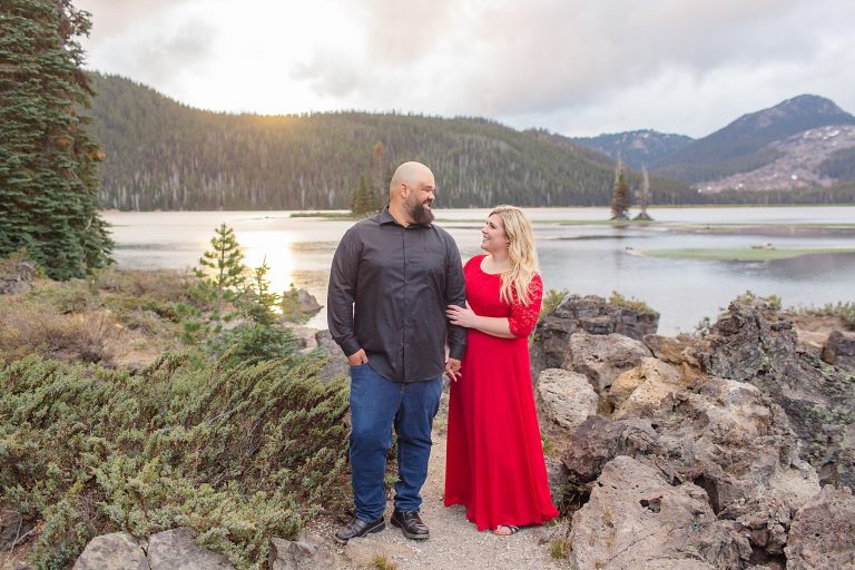 Tracey & Ashley // Sparks Lake Engagement Session