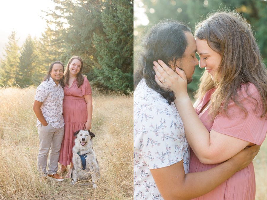Engagement Photos With Dog