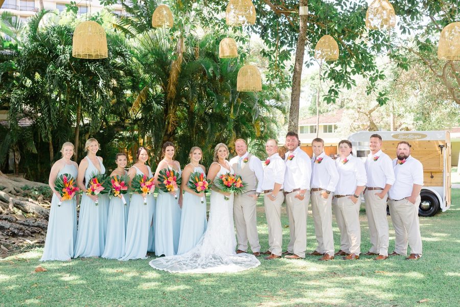 Tropical Wedding in Maui Hawaii