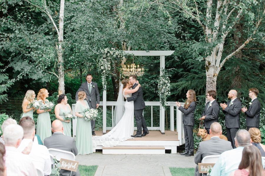 wedding at Creekside Estate