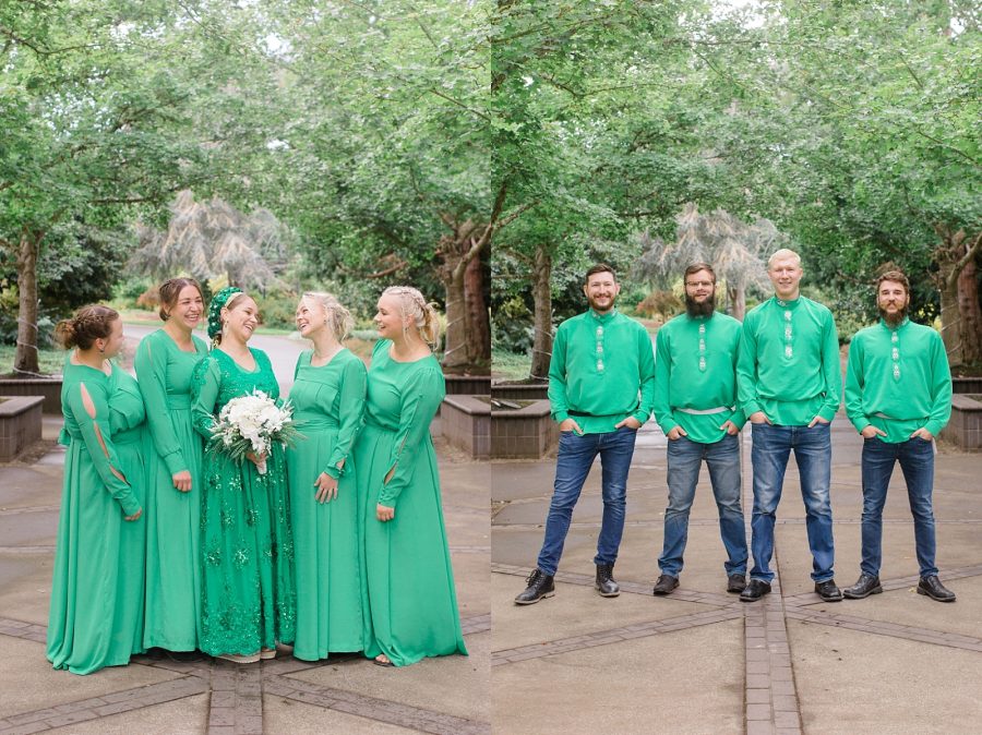 Russian wedding portraits at the Oregon 